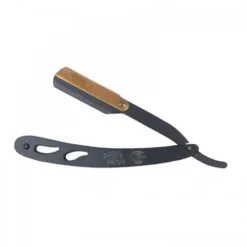 Brzytwa do golenia na żyletki szawetka Nisman Metalowa Barber Razor Black & Gold