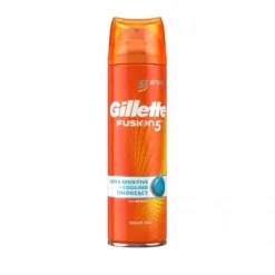 Chłodzący żel do golenia do skóry wrażliwej Gillette Fusion 5 Ultra Sensitive+Cooling, 200 ml