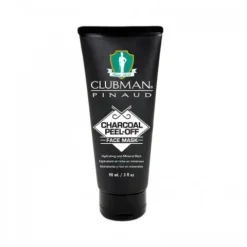 Czarna maska ​​na twarz Clubman Pinaud Charcoal Peel-Off Face Mask 90 ml