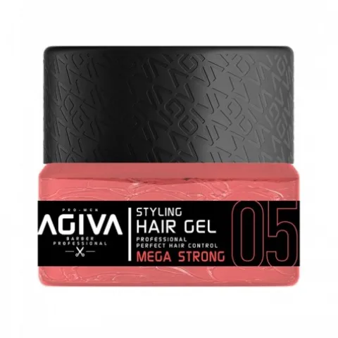 Żel do stylizacji włosów Agiva Hair Gel mega strong 05 700ml red