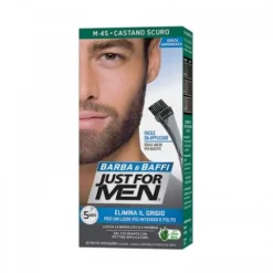 Farba do brody maskująca siwiznę Just For Men Beard Color Dark Brown M-45