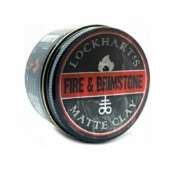 Glinka do stylizacji włosów Lockhart's Fire & Brimstone Matte Clay 105 g