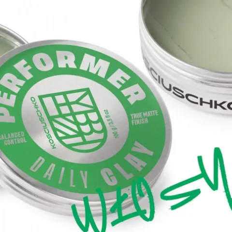 Glinka do stylizacji włosów Kosciuschko Performer Matte Clay 100 g