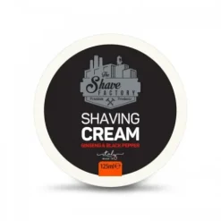 Krem do golenia The Shave Factory Ginseng & Black Pepper Shaving Cream 125 ml