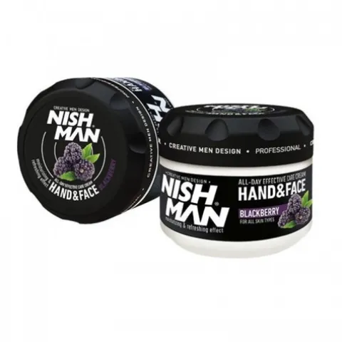Krem do rąk i twarzy Nishman Hand & Face Cream Blackberry 300 ml