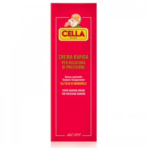 Krem do szybkiego i precyzyjnego golenia Cella Crema Rapida z olejkiem migdałowym 150 ml