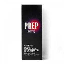 Krem nawilżający do twarzy Prep For Men Revitalizing Express Wake Up Facial Creamz ekstraktem z zielonej kawy i witaminą E 75Ml