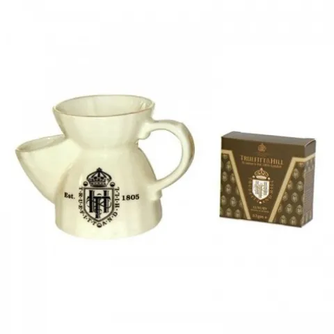 Kubek do golenia Truefitt & Hill Kremowy