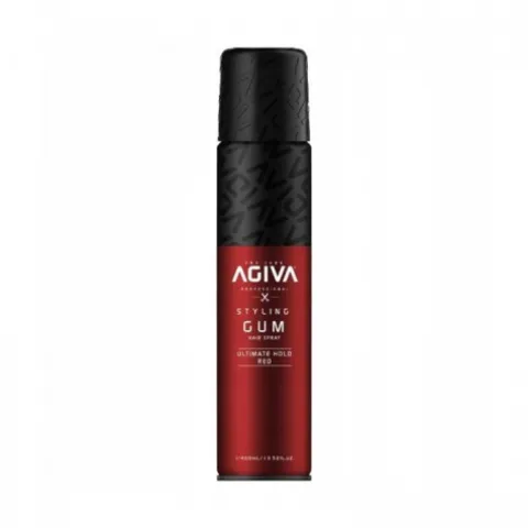 Lakier do włosów Agiva lakier Gum RED 400ml