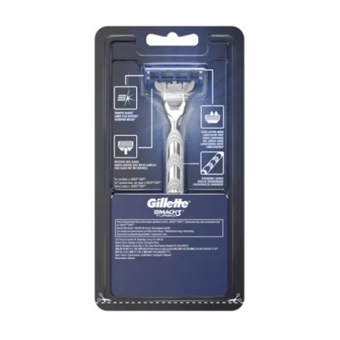 Maszynka do golenia Gillette Mach 3 Turbo + 2 wkłady