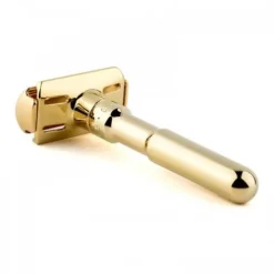 Maszynka do golenia na żyletki Merkur Futur 90702003 pozłacana