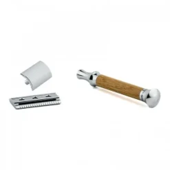 Maszynka do golenia na żyletki Timor 1361 drzewo orzech