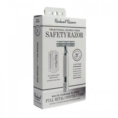 Maszynka do golenia Rockwell 2C White Chrome