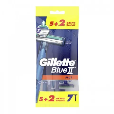 Maszynki jednorazowe Gillette Blue II Plus 7 szt.