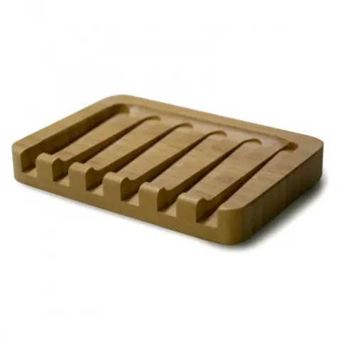 Mydelniczka z drewna bambusowego Saponificio Varesino Porta Sapone