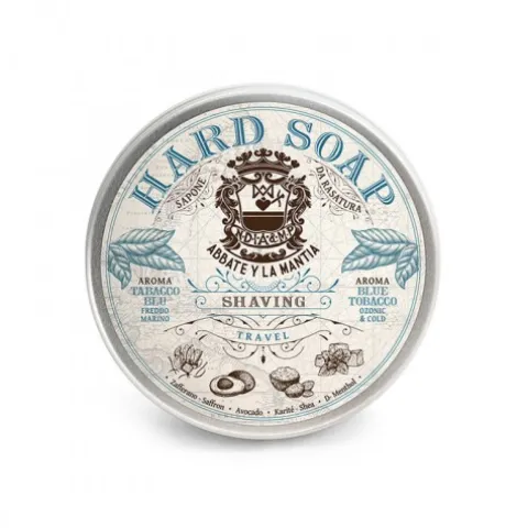 Mydło do golenia Abbate Y La Mantia Blue Tobacco Hard Shaving Soap 80 gr
