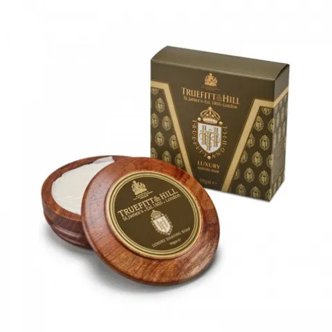Mydło do golenia Truefitt & Hill Luxury Shaving Soap w drewnianym tyglu 99 g