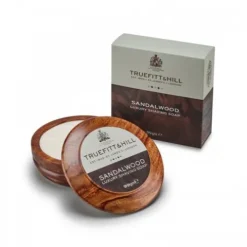 Mydło do golenia Truefitt & Hill Sandalwood Luxury Shaving Soap w drewnianym tyglu 99 g