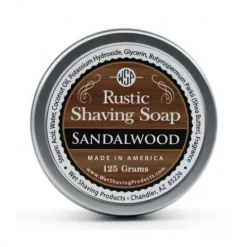 Mydło do golenia Wsp Rustic Shaving Soap Sandalwood 125 g