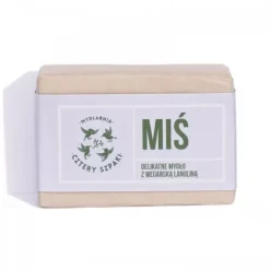 Mydło w kostce Cztery Szpaki Miś z wegańską lanoliną 110 g