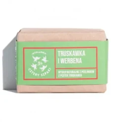 Mydło w kostce Cztery Szpaki truskawka i werbena 110 g