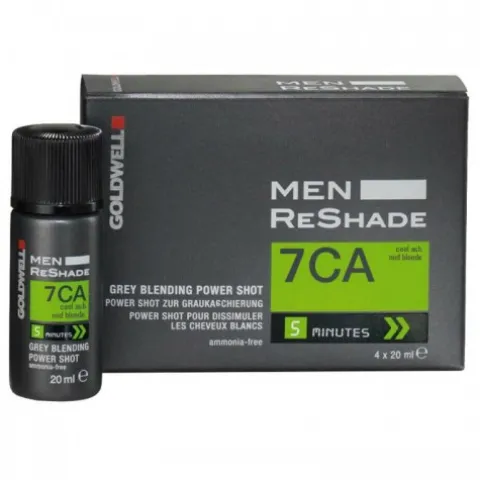 Odsiwiacz do włosów Goldwell Men Re-Shade 7CA Grey Blending Mid Blonde 4 x 20 ml