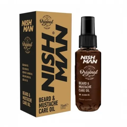 Olejek do brody Nishman Beard & Moustache Oil 75 ml