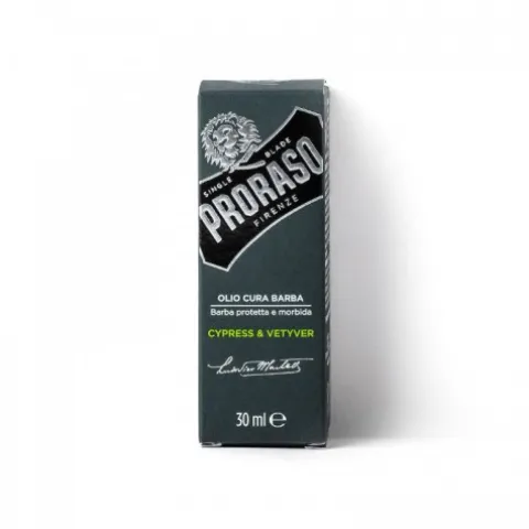 Olejek do brody Proraso Cypress & Vetyver Beard Oil 30Ml