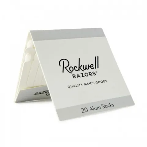 Patyczki ałunowe na zacięcia Rockwell Alum Matches 20 szt.