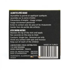 Patyczki ałunowe na zacięcia Osma Tradition Alum Matchsticks