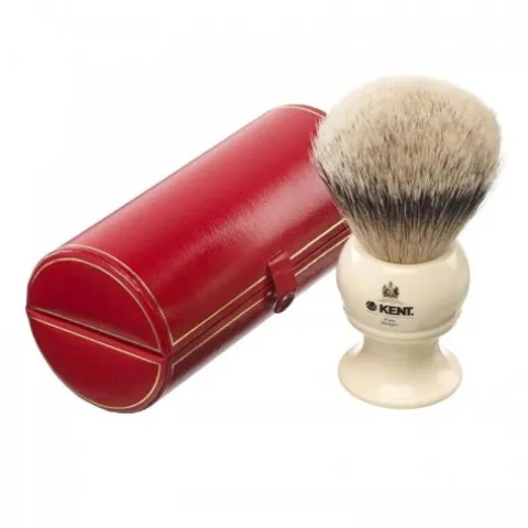 Pędzel do golenia Kent Bk12 Silver-Tip Badger