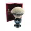 Pędzel do golenia Kent Blk12 Silver-Tip Badger