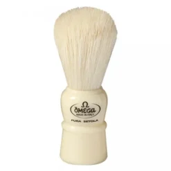 Pędzel do golenia Omega 10086 dzik biały