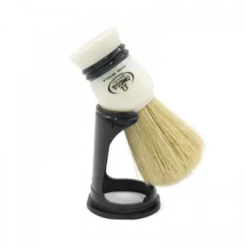 Pędzel do golenia Omega 80067 ze stojakiem