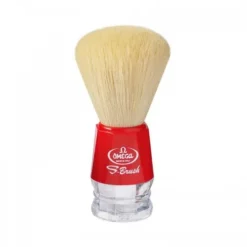 Pędzel do golenia Omega S10018 (Czerwony)