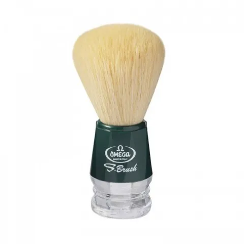 Pędzel do golenia Omega S10018 (Czerwony)