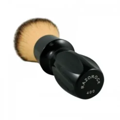 Pędzel do golenia Razorock Glossy Black 400 Plissoft Shaving Bush