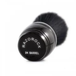 Pędzel do golenia RazoRock Tuxedo Plissoft Barrel Synthetic Brush 24 mm knot