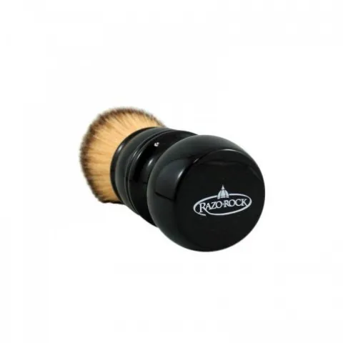 Pędzel do golenia RazoRock Plissoft Barber Handle Synthetic Shaving Brush
