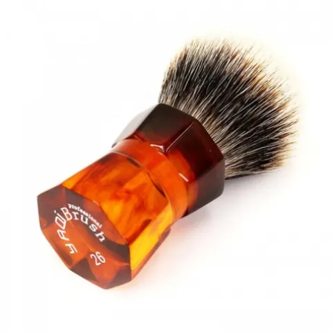 Pędzel do golenia Yaqi Brush Mokka Express Handle R1737-26 Borsuk