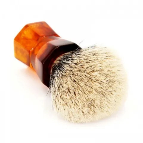 Pędzel do golenia Yaqi Brush Mokka Express Handle R1737-26 Borsuk