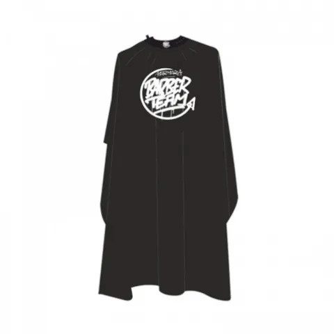 Peleryna fryzjerska Marmara Barber Cape Team Pro Black