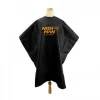 Peleryna fryzjerska Nishman Barber Cape Black