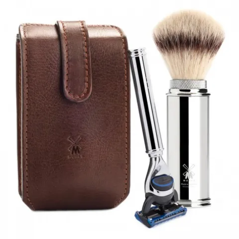 Podróżny zestaw do golenia Muhle RT2F (Gillette Fusion)