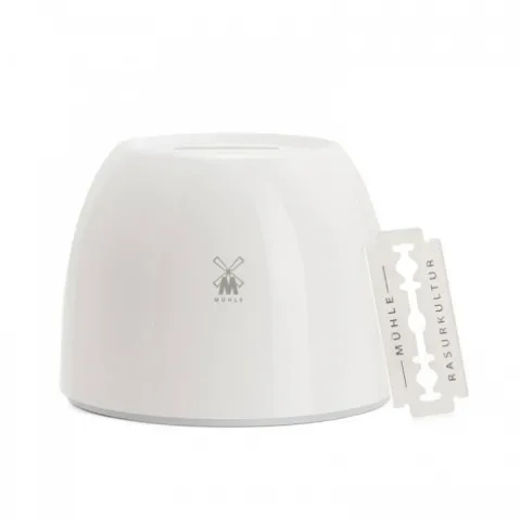 Porcelanowy pojemnik na zużyte żyletki Mühle BB Traditional