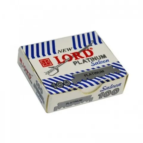 Połówki żyletek Lord 100 Platinum Saloon 100 szt