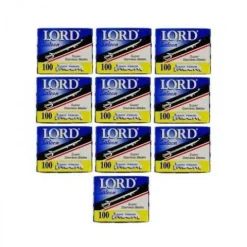 Połówki żyletek Lord 10x100 Singel Edge Razor Blades 1000 szt