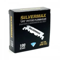 Połówki żyletek Silvermax 100 Single Edge Platinum Razor Blades 100 szt