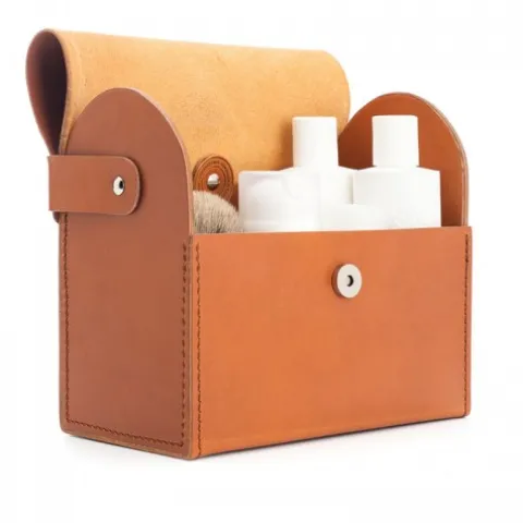 Skórzana kosmetyczka podróżna (duża) Muhle RT4