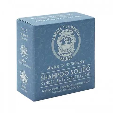 Szampon w kostce do włosów suchych Abbate Y La Mantia Solid Shampoo For Dry Hair 125 g